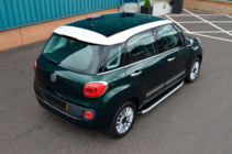 Fiat 500/500L 2013-2022 гг. Боковые Подножки Fullmond (2 шт., Алюминий) фото 5