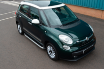 Fiat 500/500L 2013-2022 гг. Боковые Подножки Fullmond (2 шт., Алюминий) фото 3