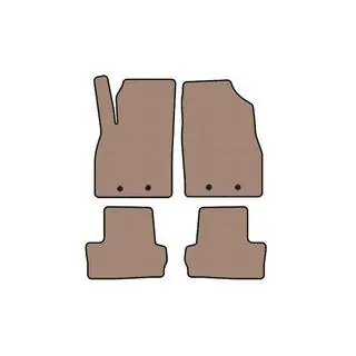 Резиновые коврики Carsuit (LB, Гибрид, бежевые) фото 1