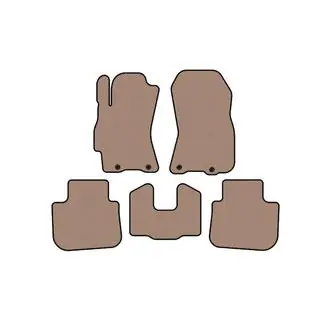 Резиновые Коврики Carsuit (Бежевые) фото 1
