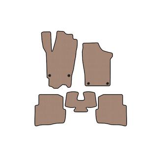 Резиновые коврики Carsuit (HB, 3-дверный, бежевые) фото 1