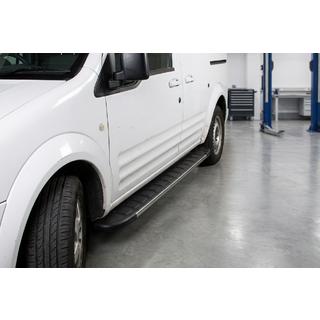 Боковые Подножки Duru (2 шт., Алюминий) Ford Connect 2006–2009 гг. фото 1