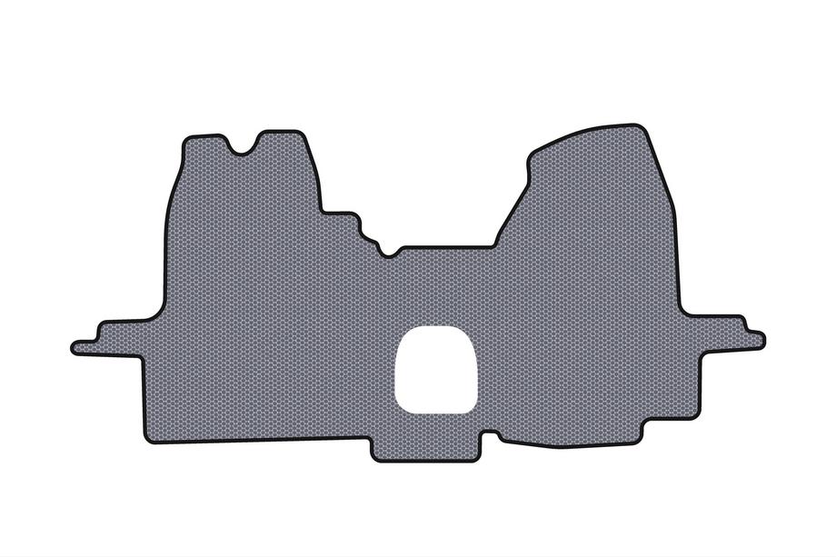 Ford Transit 2000–2014 гг. Резиновые коврики Carsuit (2000-2006, серый) Фото 1