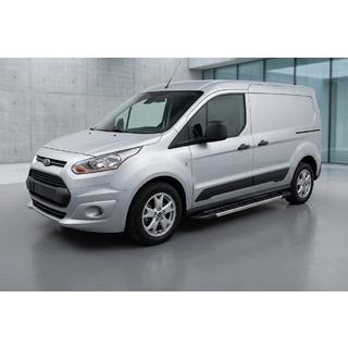 Боковые пороги RedLine V1 (2 шт., алюминий) Ford Connect 2014-2021 гг. фото 1