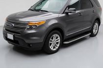 Ford Explorer 2011-2019 гг. Боковые Подножки Maydos V1 (2 шт., нержавейка) фото 1