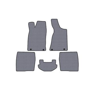Резиновые коврики в салон Carsuit (1987-1991, Sedan, серый) Audi 80/90 1987-1996 гг. фото 1