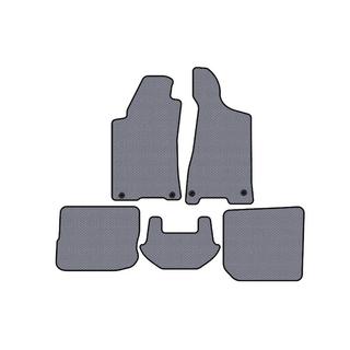 Резиновые коврики в салон Carsuit (1991-1996, Sedan, серые) Audi 80/90 1987-1996 гг. фото 1