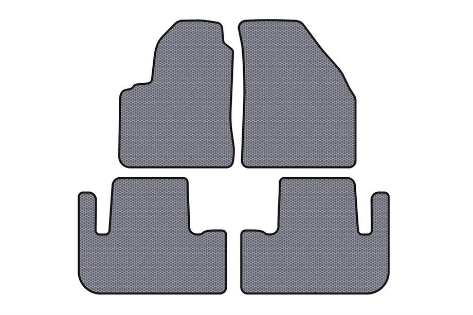 Chevrolet Tacuma/Rezzo 2000-2008 гг. Резиновые Коврики Carsuit (Серый) Фото 1