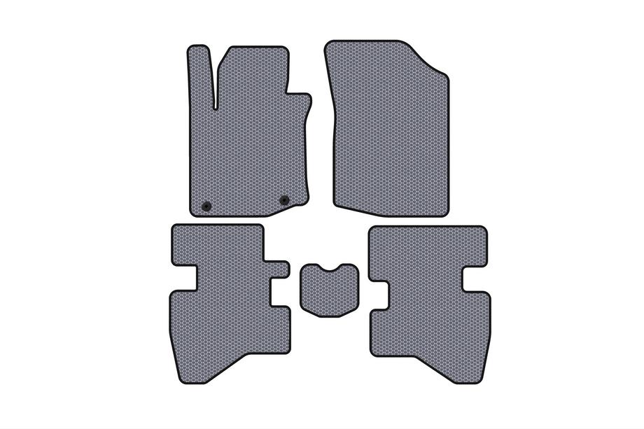 Citroen C-1 2005-2014 гг. Резиновые Коврики Carsuit (HB, Серый) Фото 1