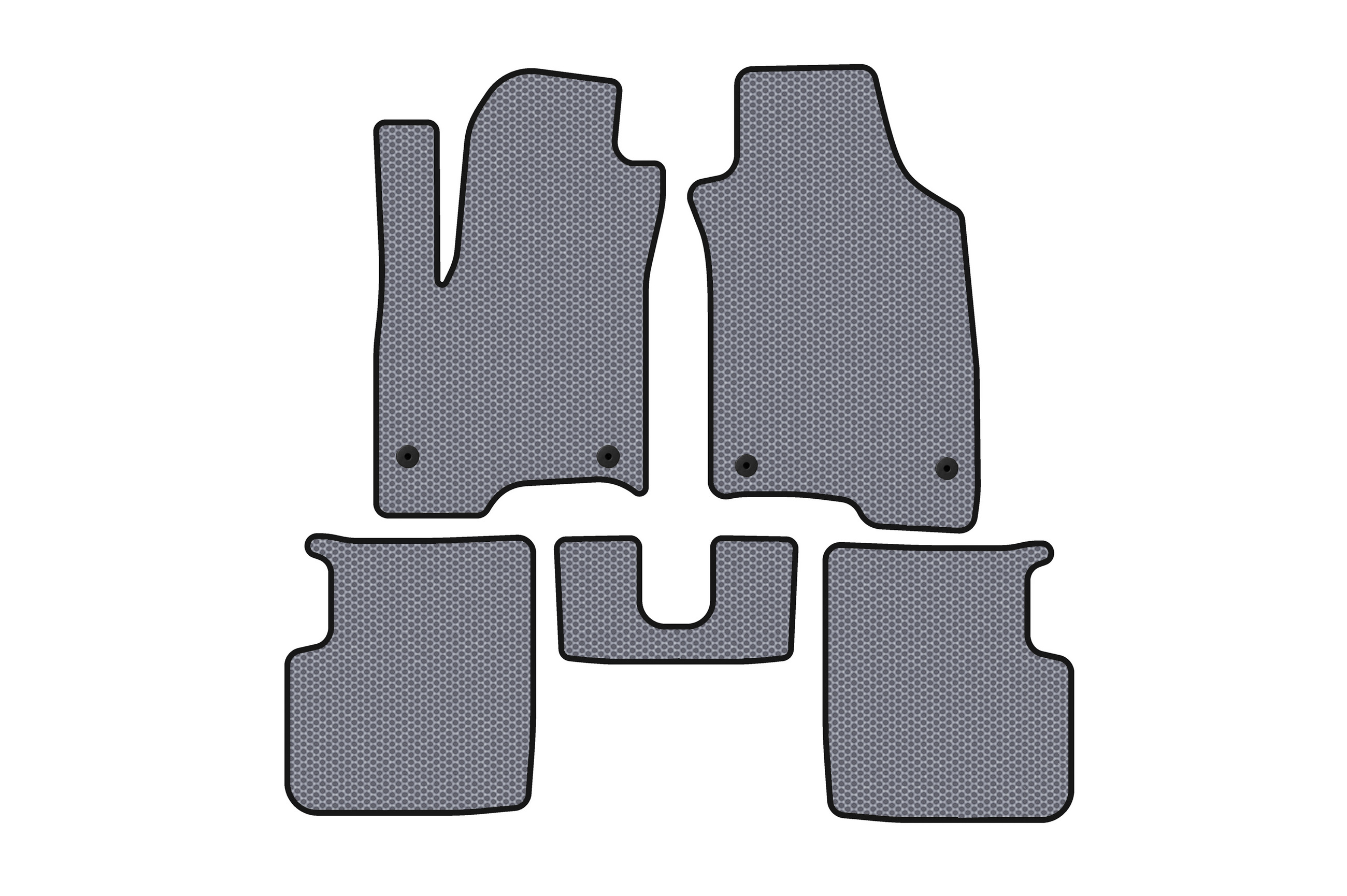 Гумові килимки Carsuit (Сірий) для Fiat Panda 2011-2023 рр