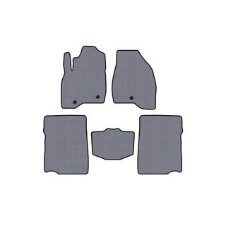 Резиновые коврики Carsuit (2017-2019, 2 ряд, 7-местный, серый) фото 1