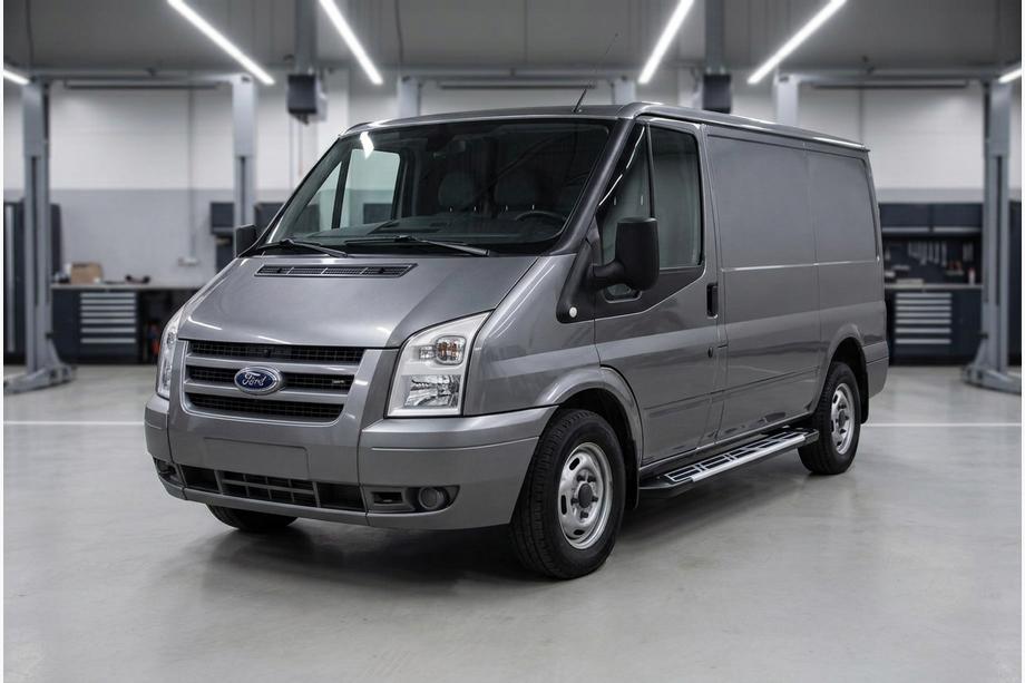 Ford Transit 2000–2014 гг. Боковые Подножки Sunrise (2 шт., Алюминий) L1 (короткая) Фото 1