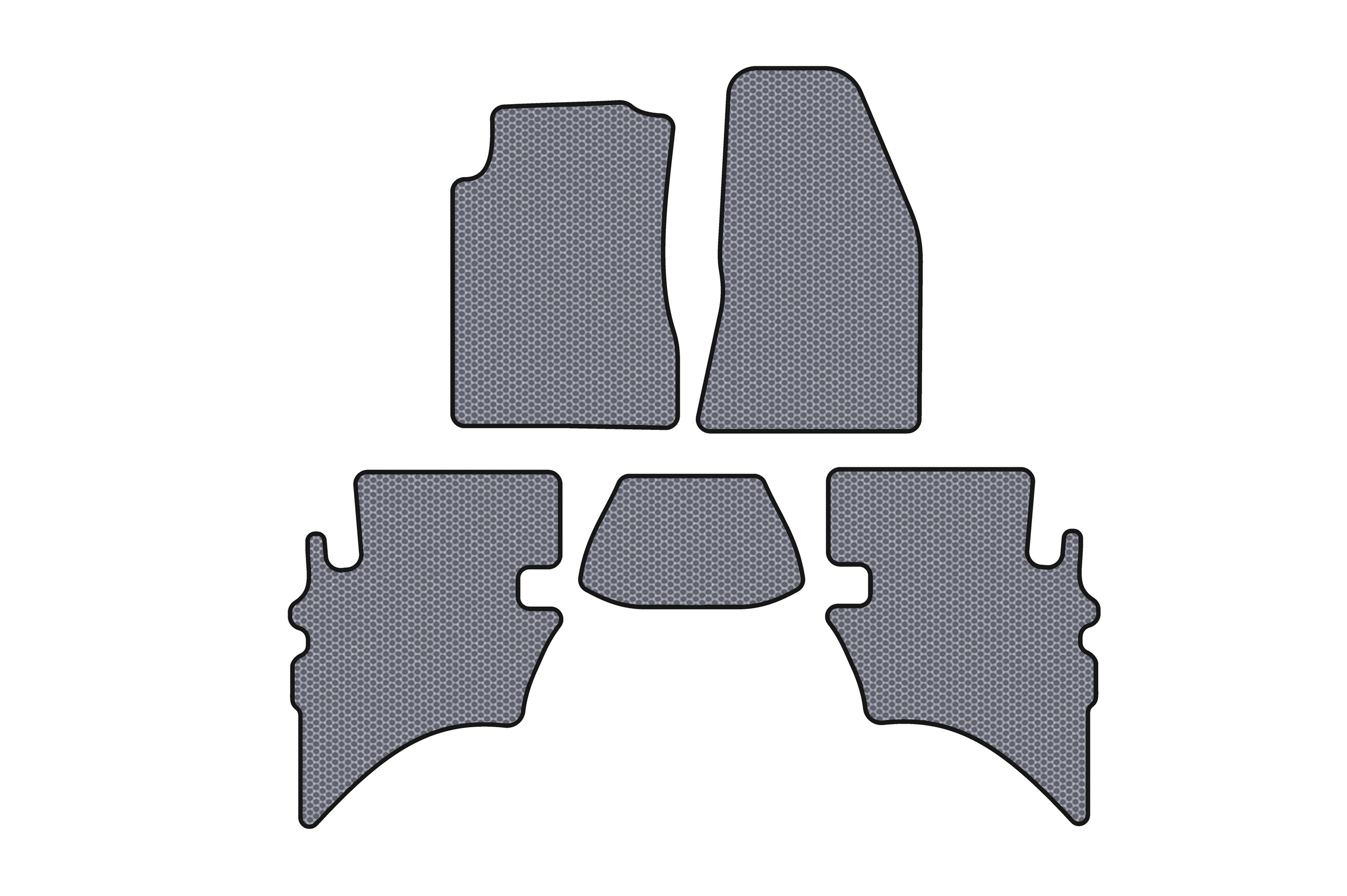 Гумові килимки Carsuit (Сірий) для Ford Ranger 2002-2006 рр