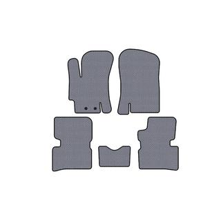 Резиновые Коврики Carsuit (SD, Серый) Hyundai Accent 2006-2010 гг. фото 1