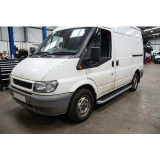 Боковые Подножки Tayga Grey (2 шт., Алюминий) Ford Transit 2000–2014 гг. фото 1