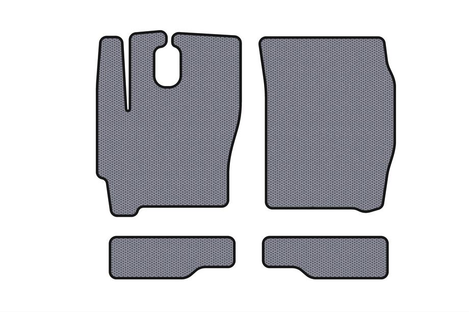 Iveco Eurocargo 2002-2008 гг. Резиновые Коврики Carsuit (Серый) Фото 1