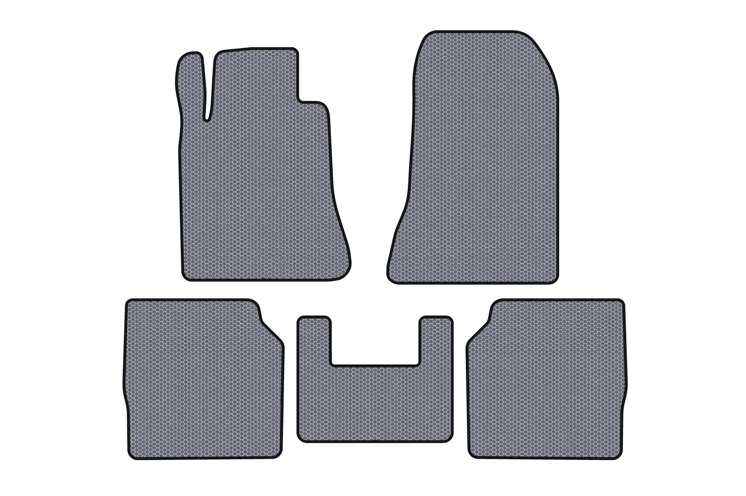Гумові килимки Carsuit (SD, Довга база, сірий) для Mercedes S-сlass W140 1991-1998 рр