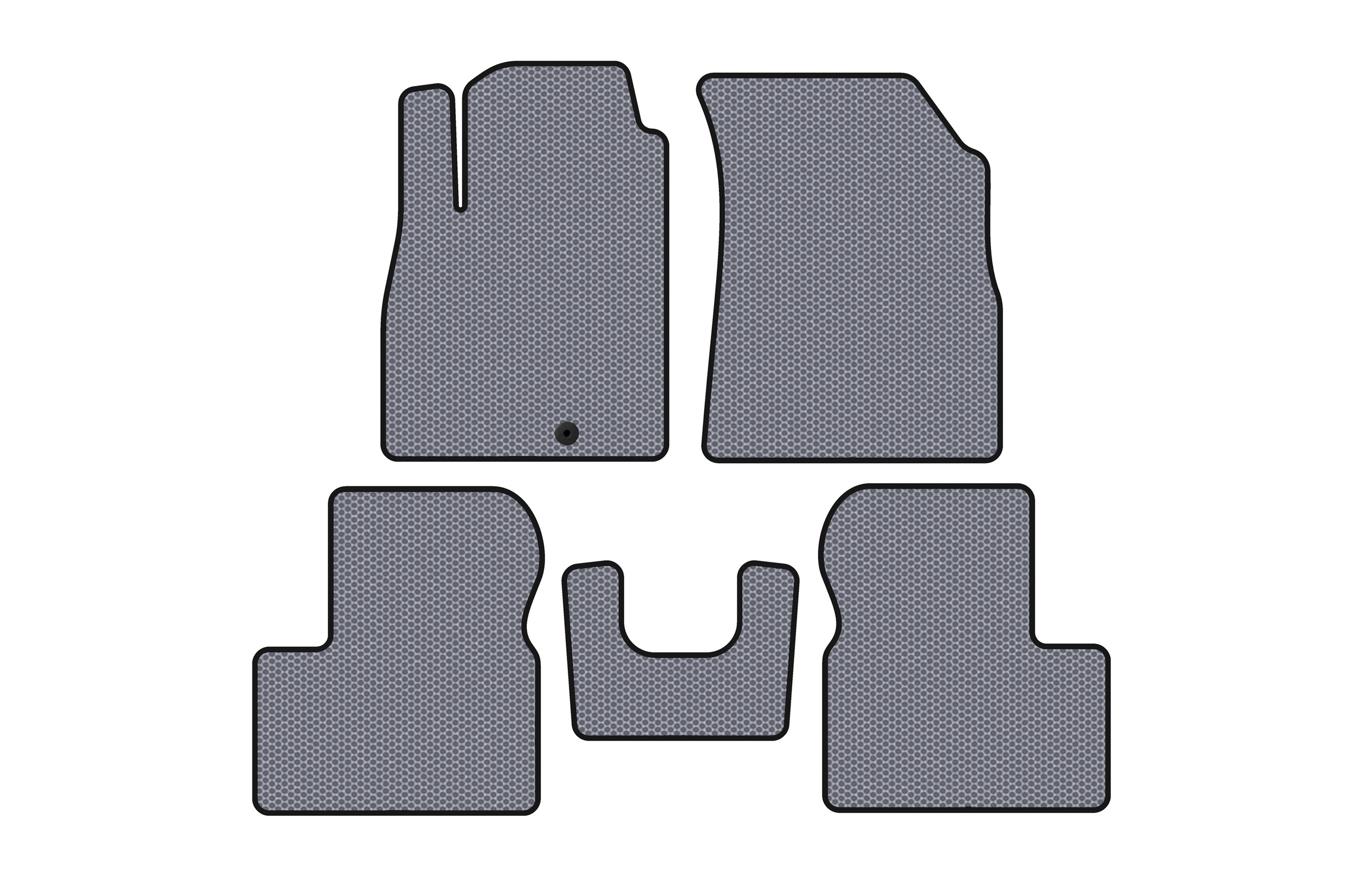 Гумові килимки Carsuit (Сірий) для Nissan Micra K13 2011-2016 рр