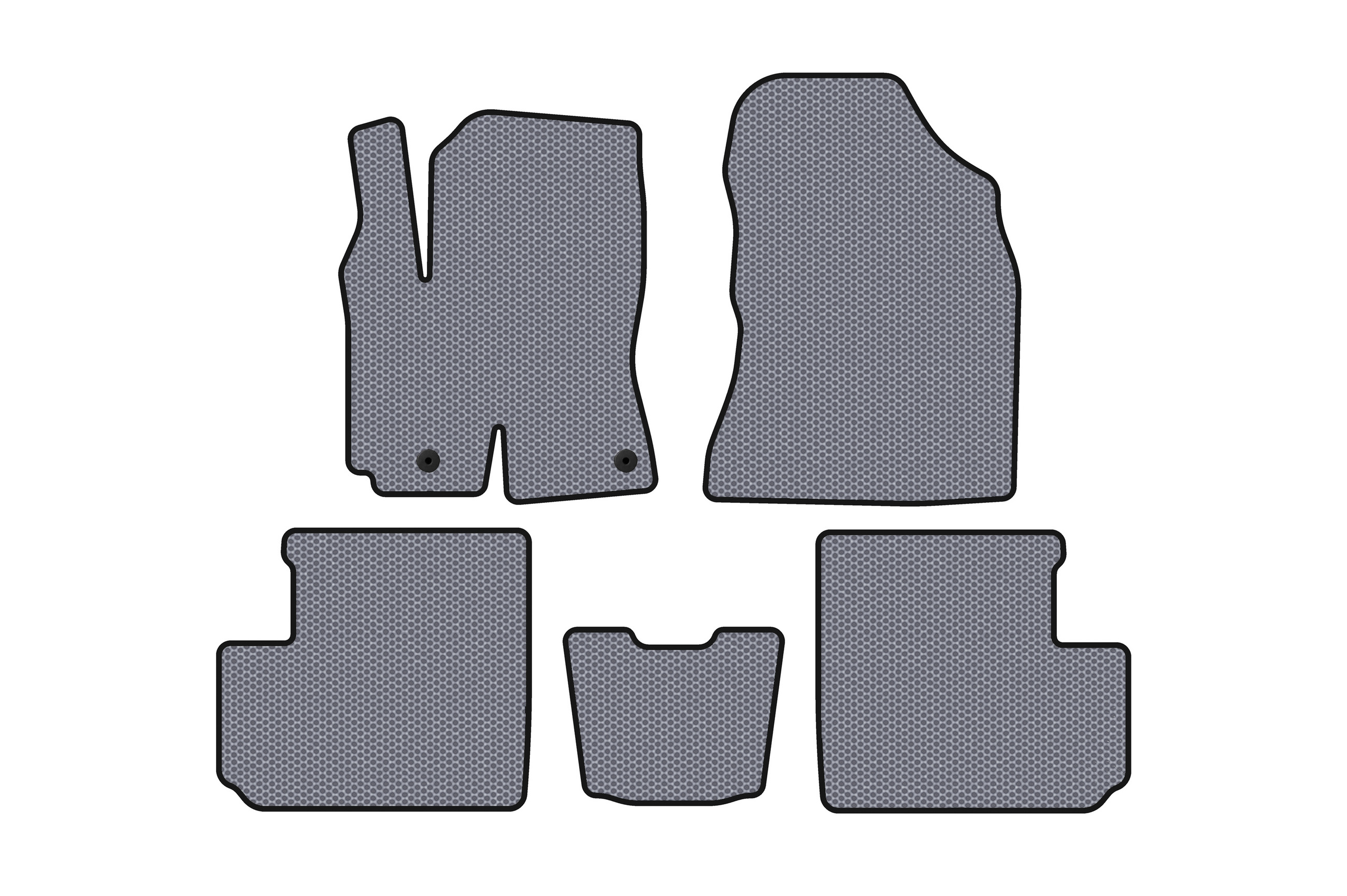 Гумові килимки Carsuit (Сірий) для Toyota Rav 4 2001-2005 рр