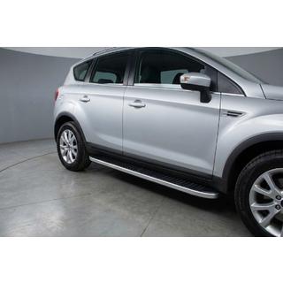 Боковые Подножки Tayga Grey (2 шт., Алюминий) фото 1