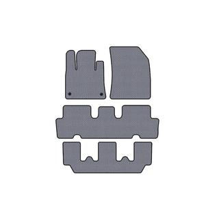 Резиновые Коврики Carsuit V1 (3 Ряда, Серый) Citroen C-4 Picasso 2013–2022 гг. фото 1