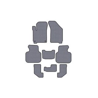 Резиновые Коврики Carsuit (2008-2011, 3 Ряда, Серый) Dodge Journey 2008-2020 гг. фото 1
