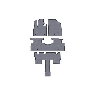 Резиновые Коврики Carsuit (3 Ряда, 7-местный, Серый) фото 1