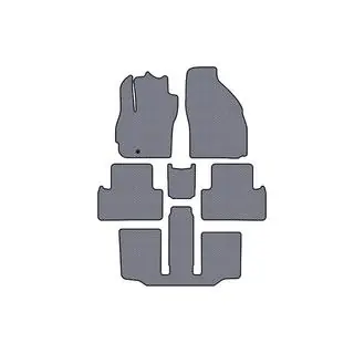 Резиновые Коврики Carsuit (3 Ряда, 7-местный, Серый) фото 1