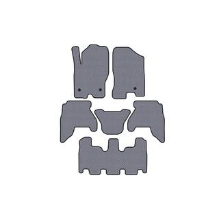 Резиновые Коврики Carsuit V1 (3 Ряда, Серый) Nissan Pathfinder R51 2005-2014 гг. фото 1