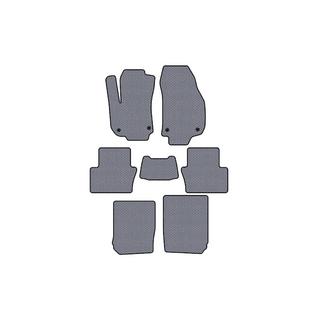 Резиновые коврики Carsuit (3 ряда, серые) фото 1