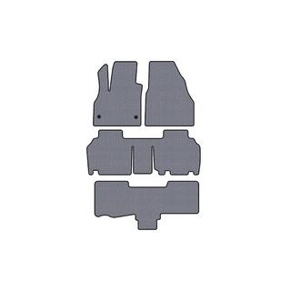 Резиновые коврики Carsuit (3 ряда, 5-дверный/7-местный, серый) фото 1