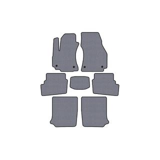 Резиновые коврики Carsuit (3 ряда, 2003-2005, 7-местный, серый) фото 1