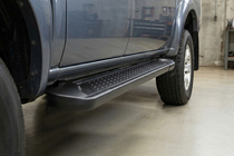 Ford Ranger 2007-2011 гг. Боковые Подножки Allmond Black (2 шт., Алюминий) фото 3