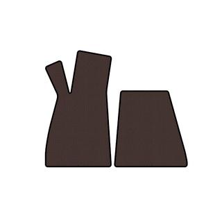Резиновые Коврики Carsuit (Roadster, Коричневый) Smart 1998-2007 гг. фото 1
