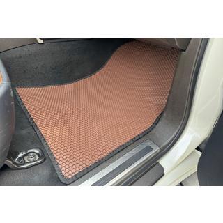 Резиновые коврики Carsuit (2007-2012, коричневые) Toyota Land Cruiser 200 2007-2021 гг. фото 2