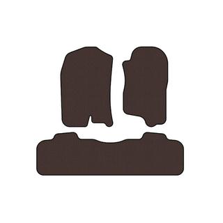 Резиновые коврики Carsuit (2 ряда, 2007-2014, коричневые) фото 1