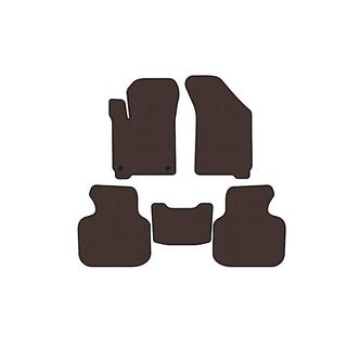 Резиновые коврики Carsuit (2011-2020, 7-местный, коричневый) Dodge Journey 2008-2020 гг. фото 1
