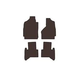 Резиновые коврики Carsuit (2002-2009, коричневые) фото 1