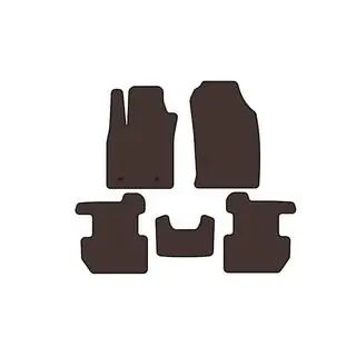 Резиновые Коврики Carsuit (2018-2022, Коричневые) фото 1