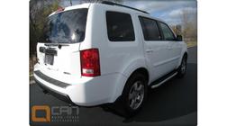 Honda Pilot 2008-2015 гг. Боковые пороги Fullmond (2 шт., алюминий) фото 2