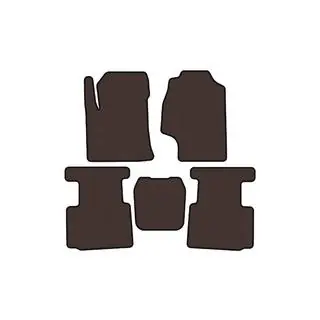 Резиновые Коврики Carsuit (Коричневые)