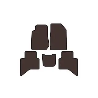 Резиновые Коврики Carsuit (Коричневые) Isuzu D-Max 2019- гг. фото 1