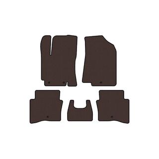 Резиновые Коврики Carsuit (SD, Коричневые) Kia Rio 2012-2017 гг. фото 1