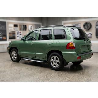 Боковые Подножки Line (2 шт., Алюминий) Hyundai Santa Fe 1 2000-2006 гг. фото 1