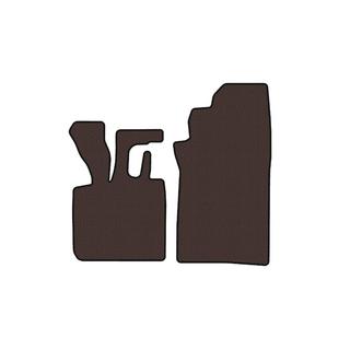 Резиновые коврики Carsuit (1998-2003, Кабриолет, коричневые) Smart 1998-2007 гг. фото 1