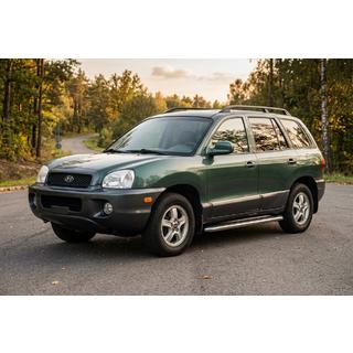 Боковые Подножки Maydos V1 (2 шт., Алюминий и Нержавейка) Hyundai Santa Fe 1 2000-2006 гг. фото 1