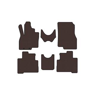 Резиновые коврики Carsuit (2 ряда, коричневые) Mitsubishi Grandis 2003-2011 гг. фото 1