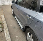 Hyundai Santa Fe 1 2000-2006 гг. Боковые Подножки Rainbow (2 шт., Алюминий) фото 2