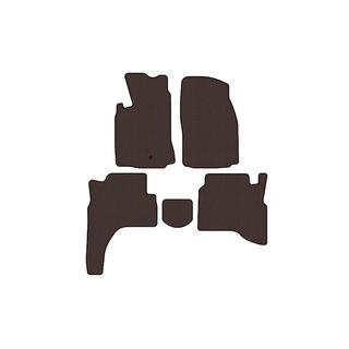 Резиновые Коврики Carsuit (Коричневые) Mitsubishi Pajero Sport 1996-2007 гг. фото 1