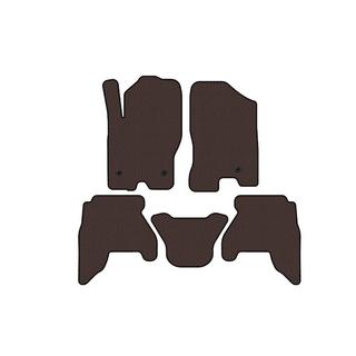 Резиновые Коврики Carsuit V1 (2 Ряда, Коричневые) Nissan Pathfinder R51 2005-2014 гг. фото 1